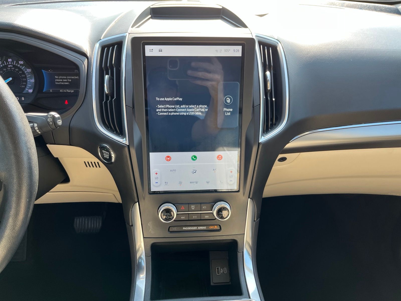 2022 Ford Edge Titanium Gray at Ross Downing Buick GMC