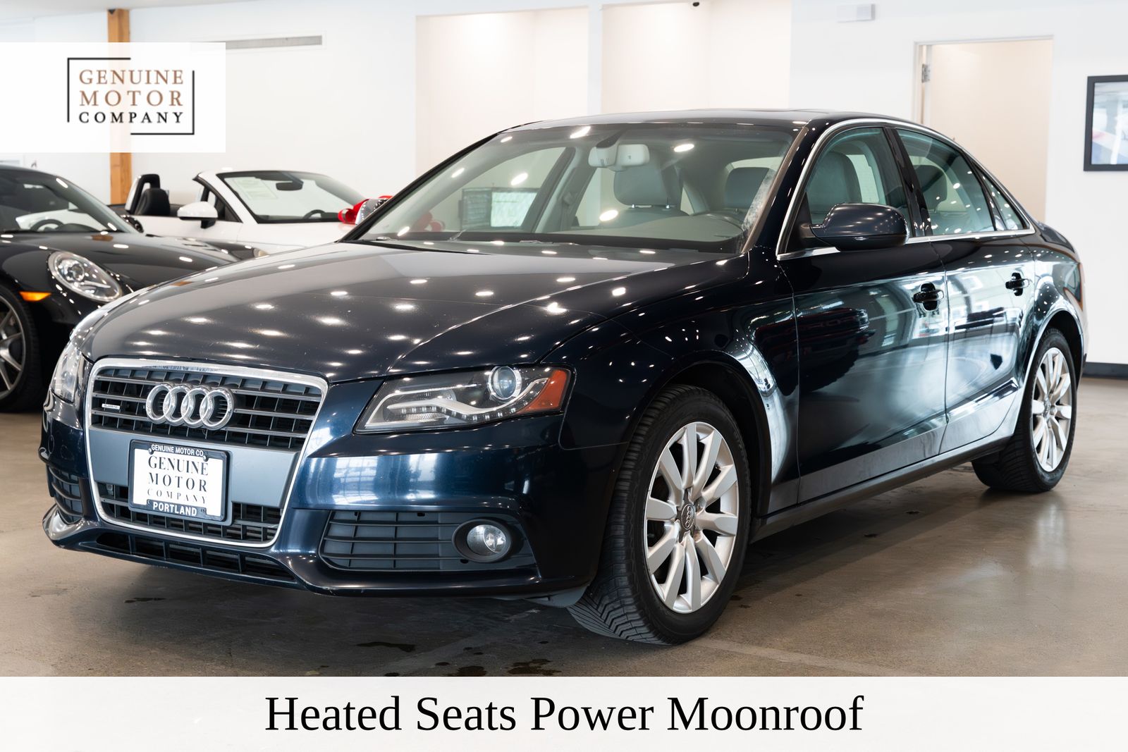 Deep Sea Blue Pearl Effect 2011 Audi A4 2.0T quattro Premium Plus AWD Sedan All-Wheel Drive 8-Speed Automatic