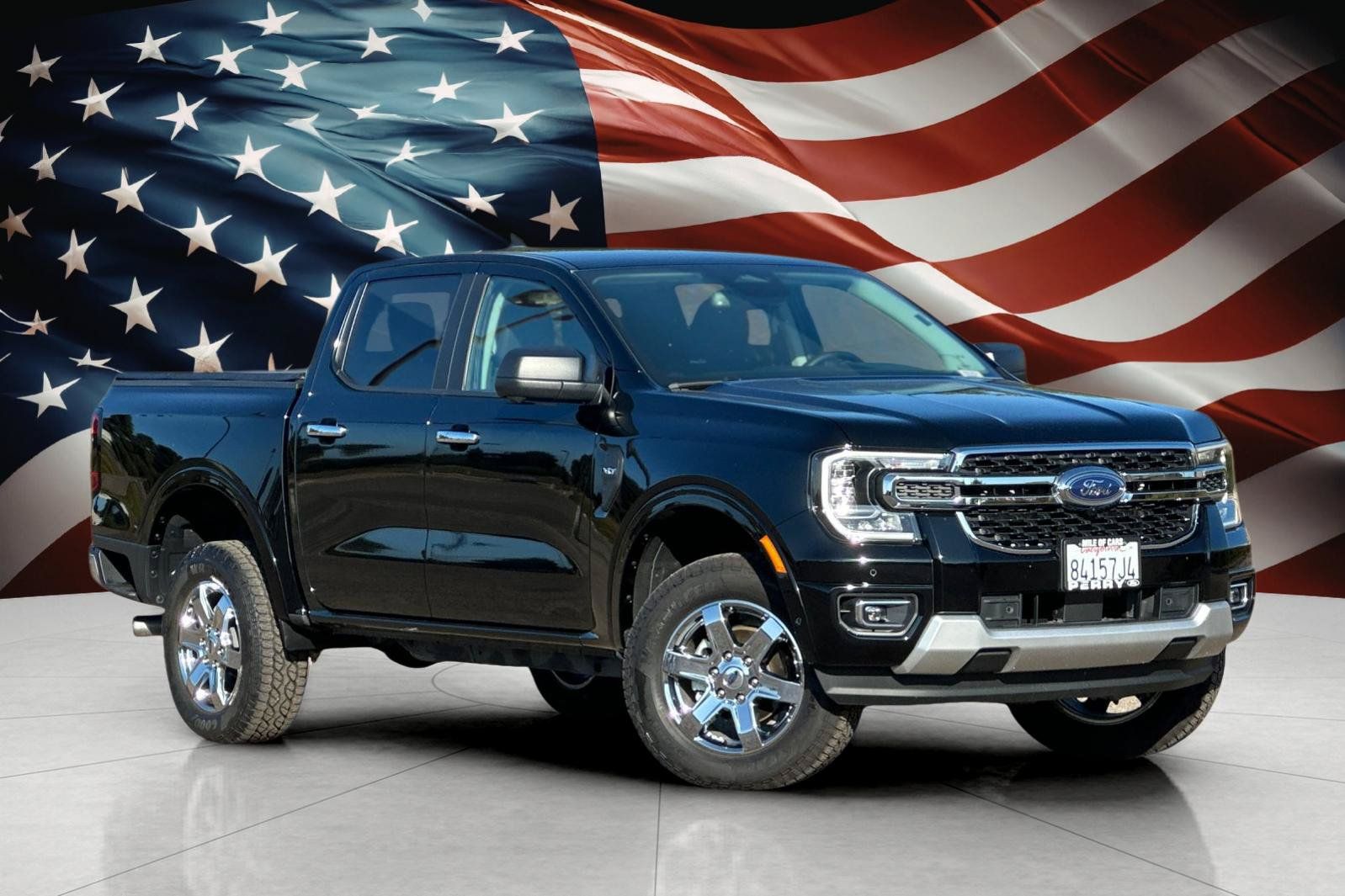 Shadow Black 2024 Ford Ranger Pickup Truck 4X2 Automatic