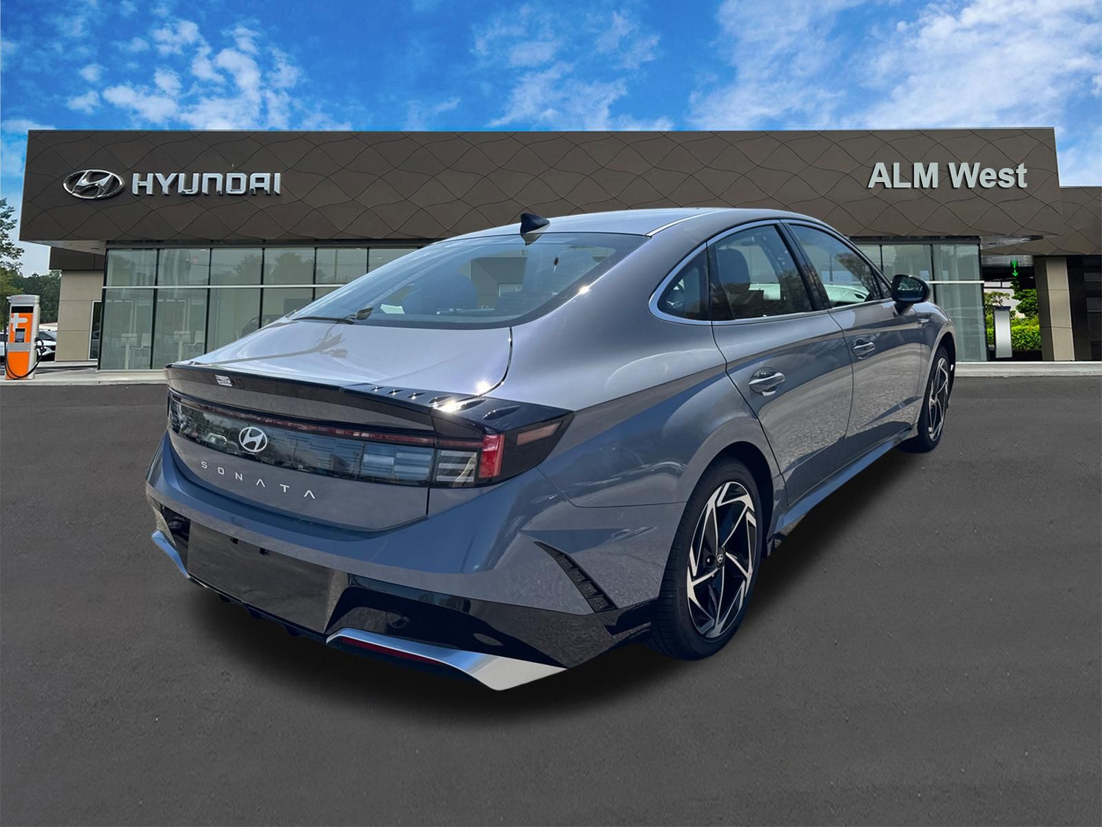New 2026 Blue Hyundai SEL Sport image 6
