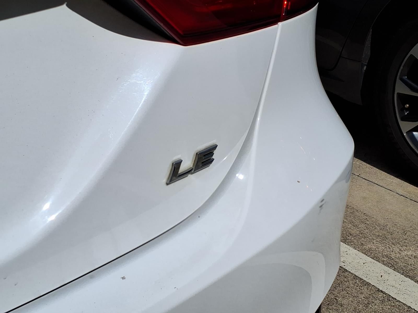 2020 Toyota Camry LE White at Joe Myers Mazda Kia