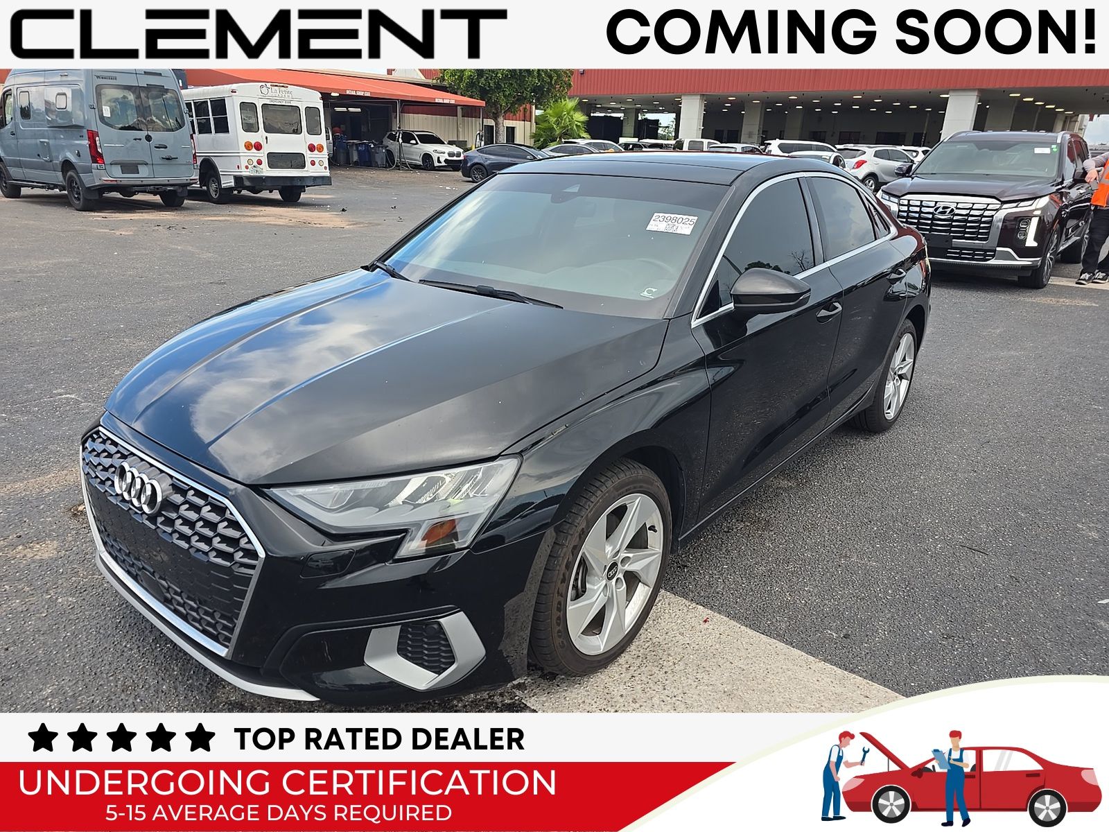 Brilliant Black 2022 Audi A3 Sedan All-Wheel Drive 7-Speed Automatic