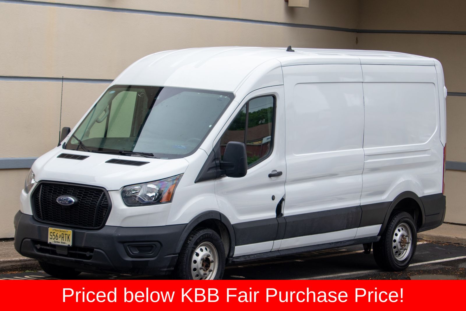 Oxford White 2023 Ford Transit Cargo Van All-Wheel Drive