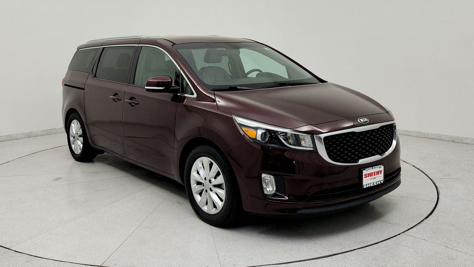 Venetian Red Pearl Metallic 2016 Kia Sedona EX Minivan Front-Wheel Drive 6-Speed Automatic
