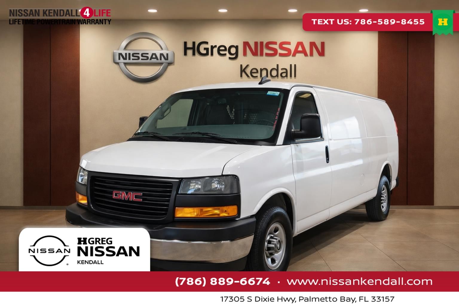 Summit White 2024 GMC Savana Cargo 2500 RWD Van Rear-Wheel Drive 8-Speed Automatic Overdrive
