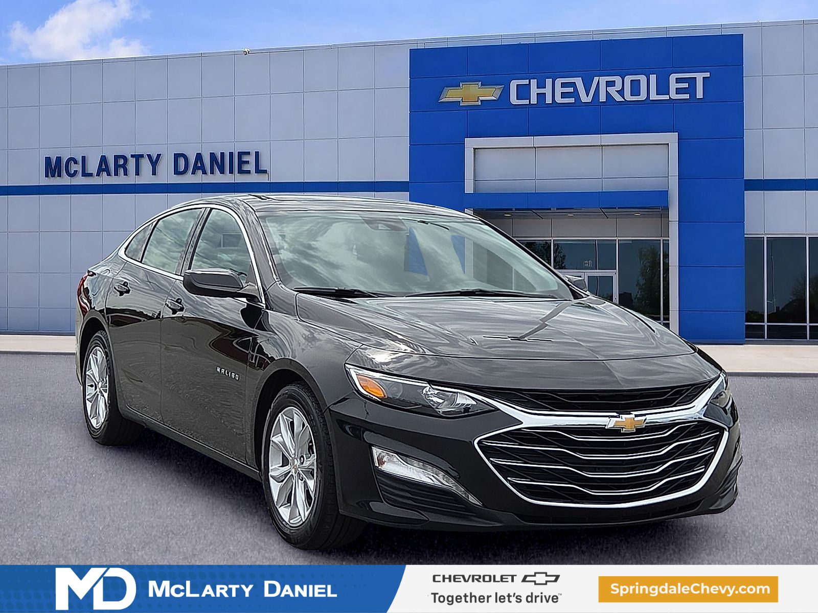 Mosaic Black Metallic 2024 Chevrolet Malibu Sedan Front-Wheel Drive Continuously Variable Transmission