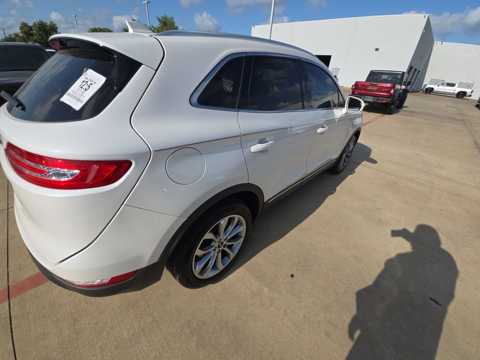 2019 Lincoln MKC Select White at Autostrade