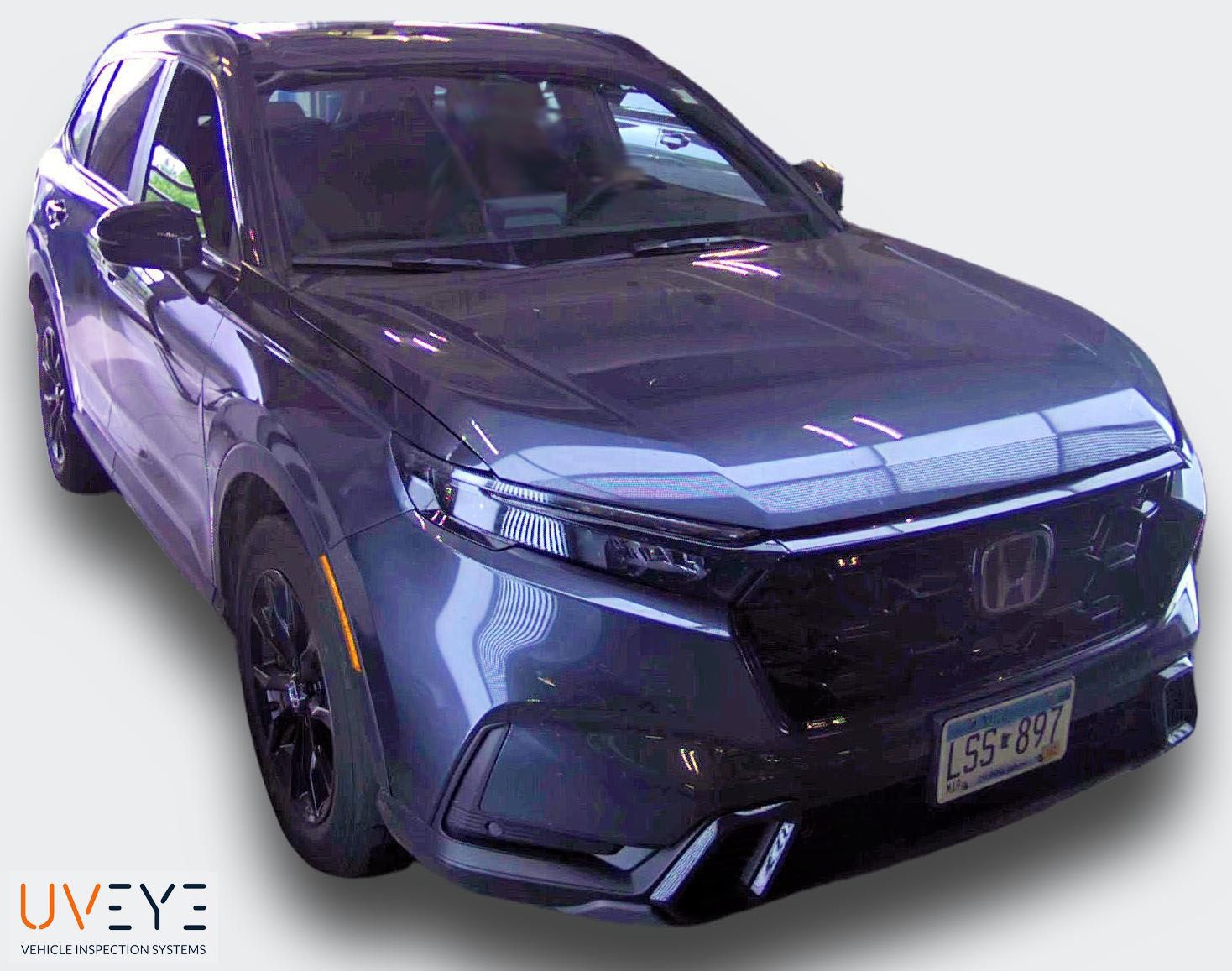 Meteorite Gray Metallic 2024 Honda CR-V Hybrid SUV / Crossover All-Wheel Drive Continuously Variable Transmission