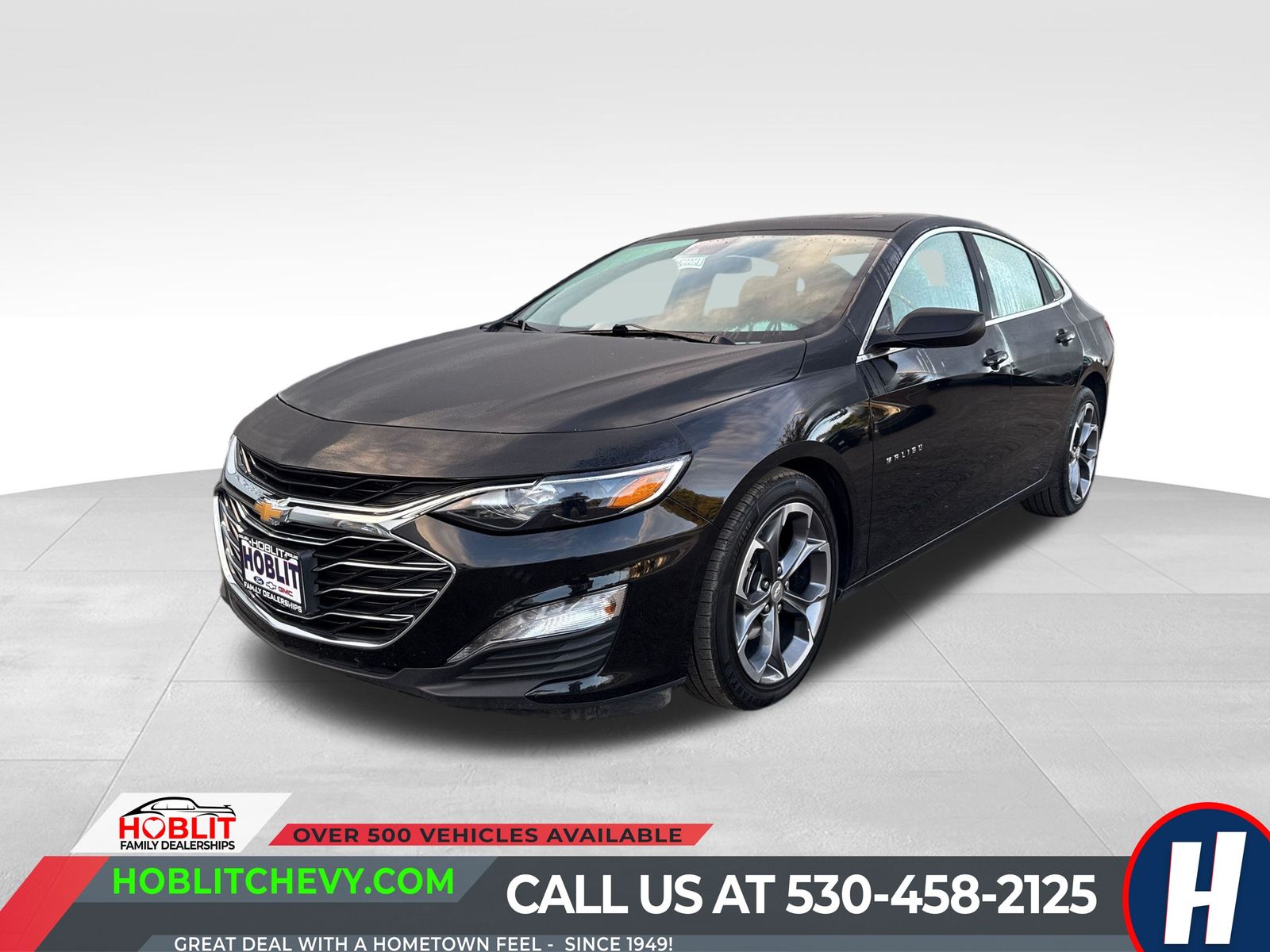 Mosaic Black Metallic 2024 Chevrolet Malibu Sedan Front-Wheel Drive Continuously Variable Transmission
