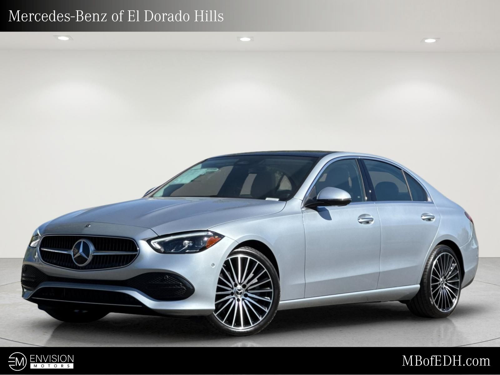 Silver Metallic 2026 Mercedes-Benz C-Class Sedan All-Wheel Drive 9-Speed Automatic