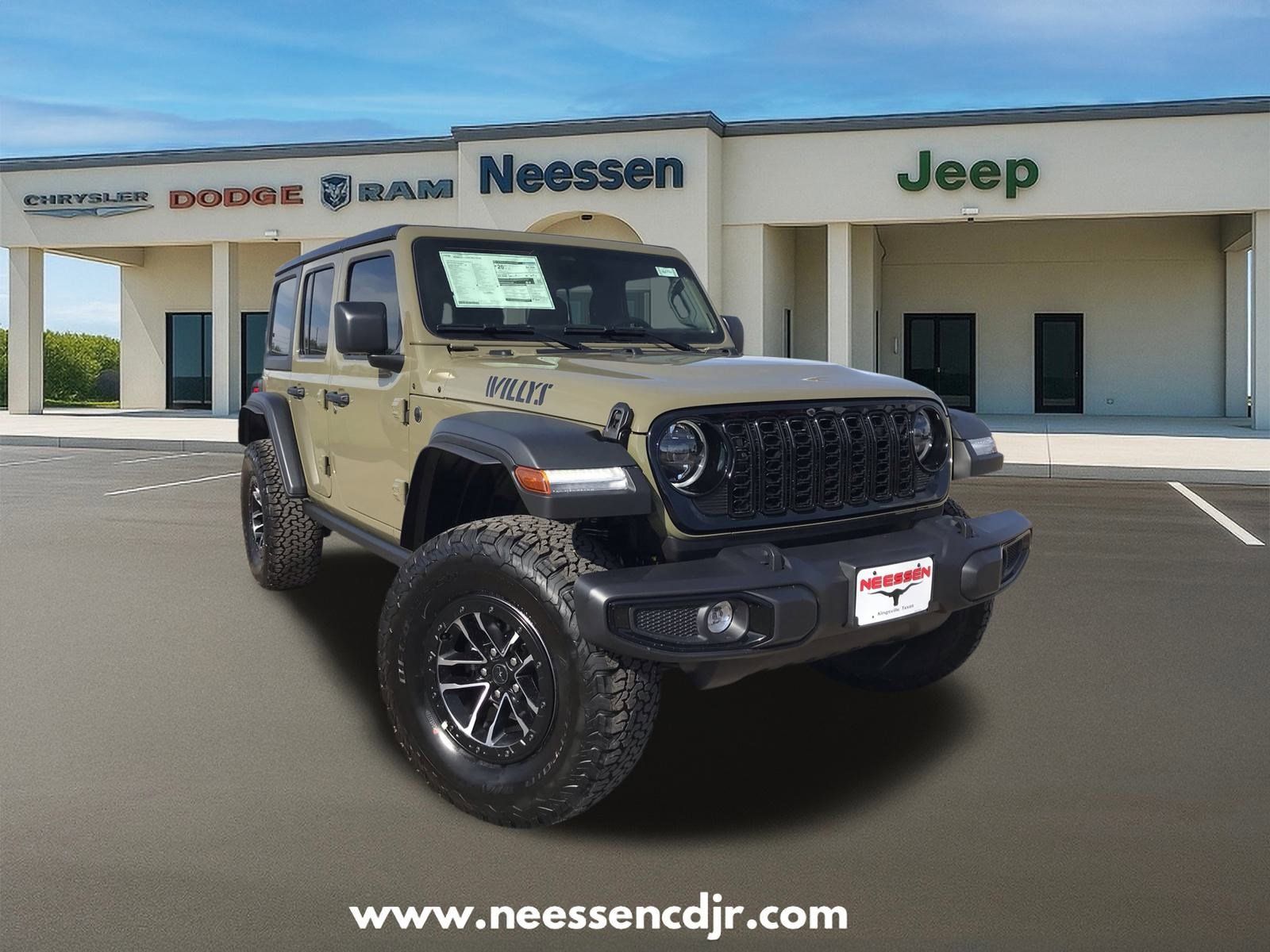Pj5 2026 Jeep Wrangler Willys 4-Door 4WD SUV / Crossover Four-Wheel Drive 8-Speed Automatic