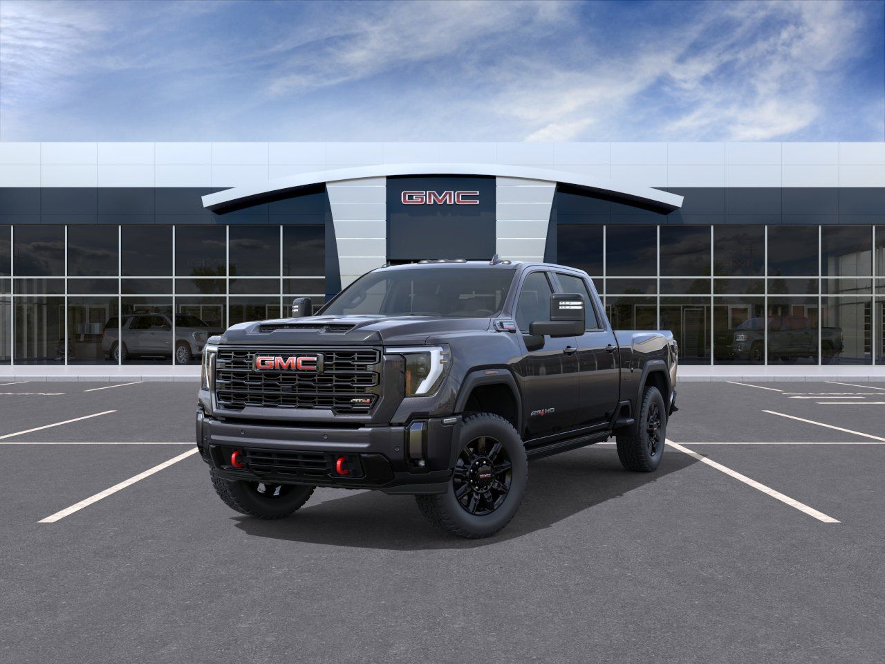 2026 GMC Sierra 2500HD AT4 Silver at Ross Downing Buick GMC