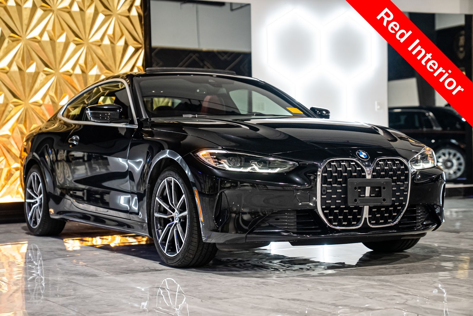 Black Sapphire Metallic 2024 BMW 4 Series Coupe All-Wheel Drive 8-Speed Automatic