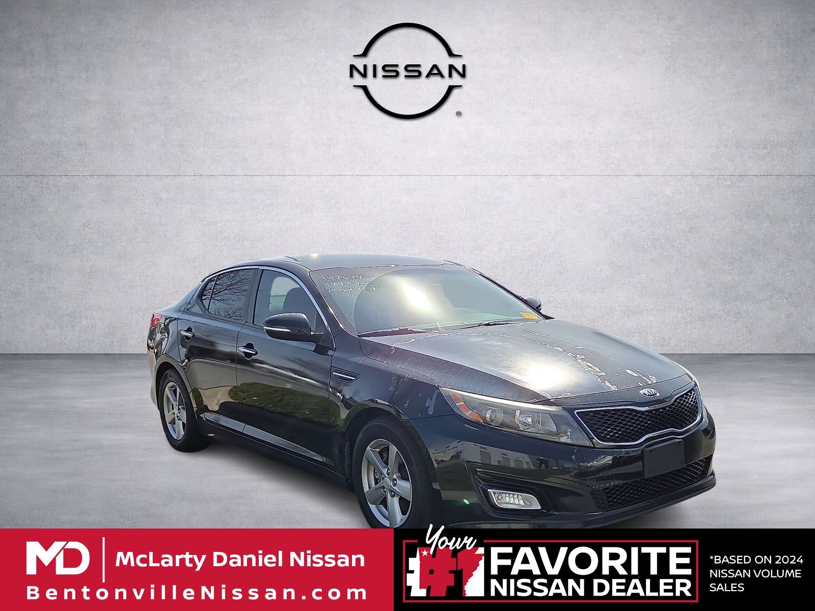 Ebony Black 2014 Kia Optima LX Sedan Front-Wheel Drive 6-Speed Automatic