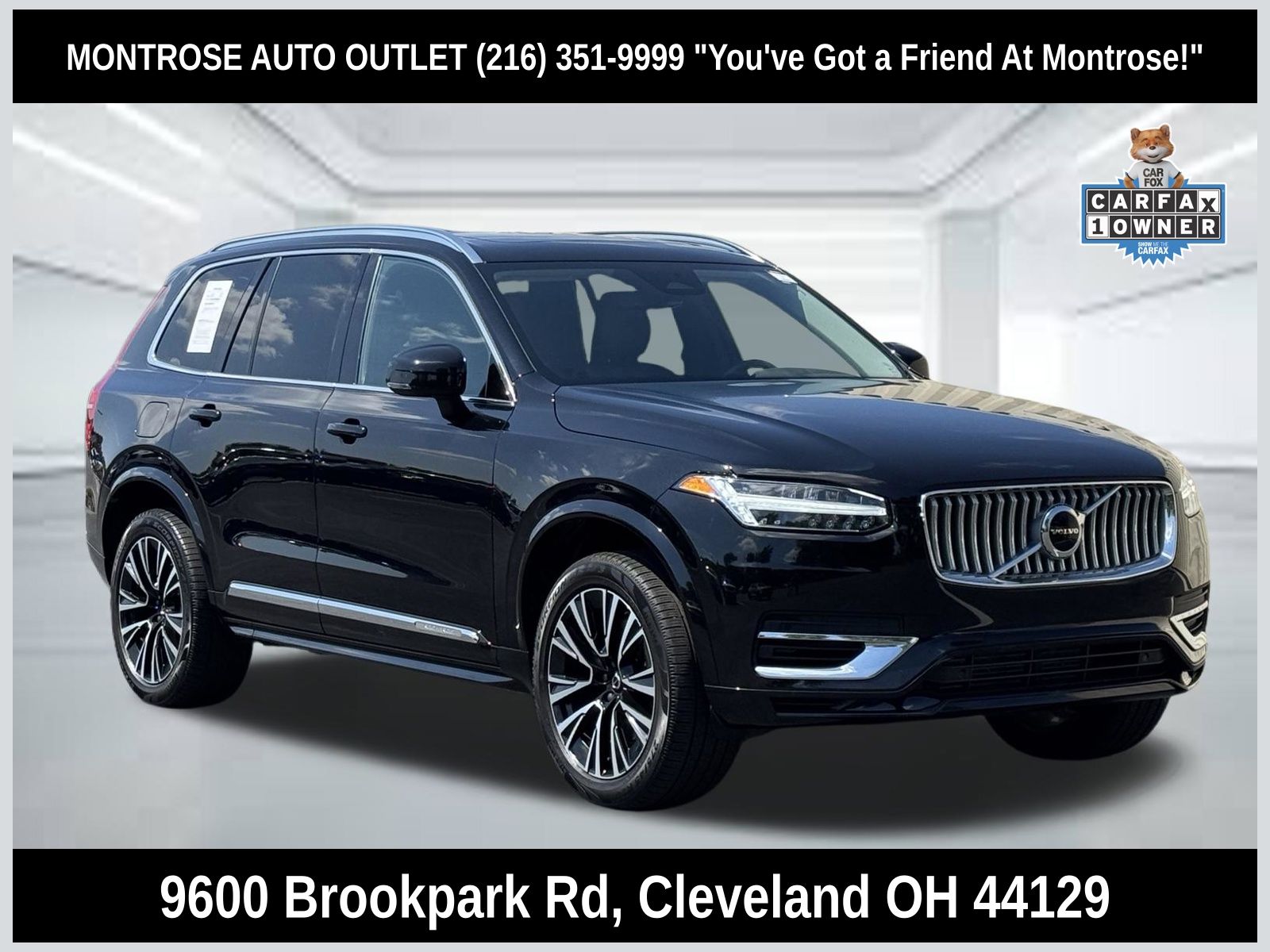 Onyx Black Metallic 2023 Volvo XC90 SUV / Crossover All-Wheel Drive Automatic