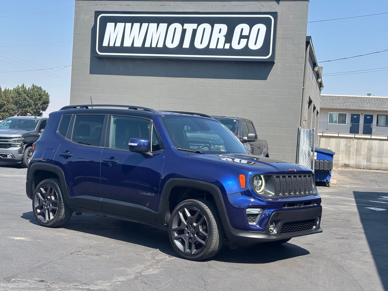 Jetset Blue Clearcoat 2019 Jeep Renegade SUV / Crossover 9-Speed Automatic