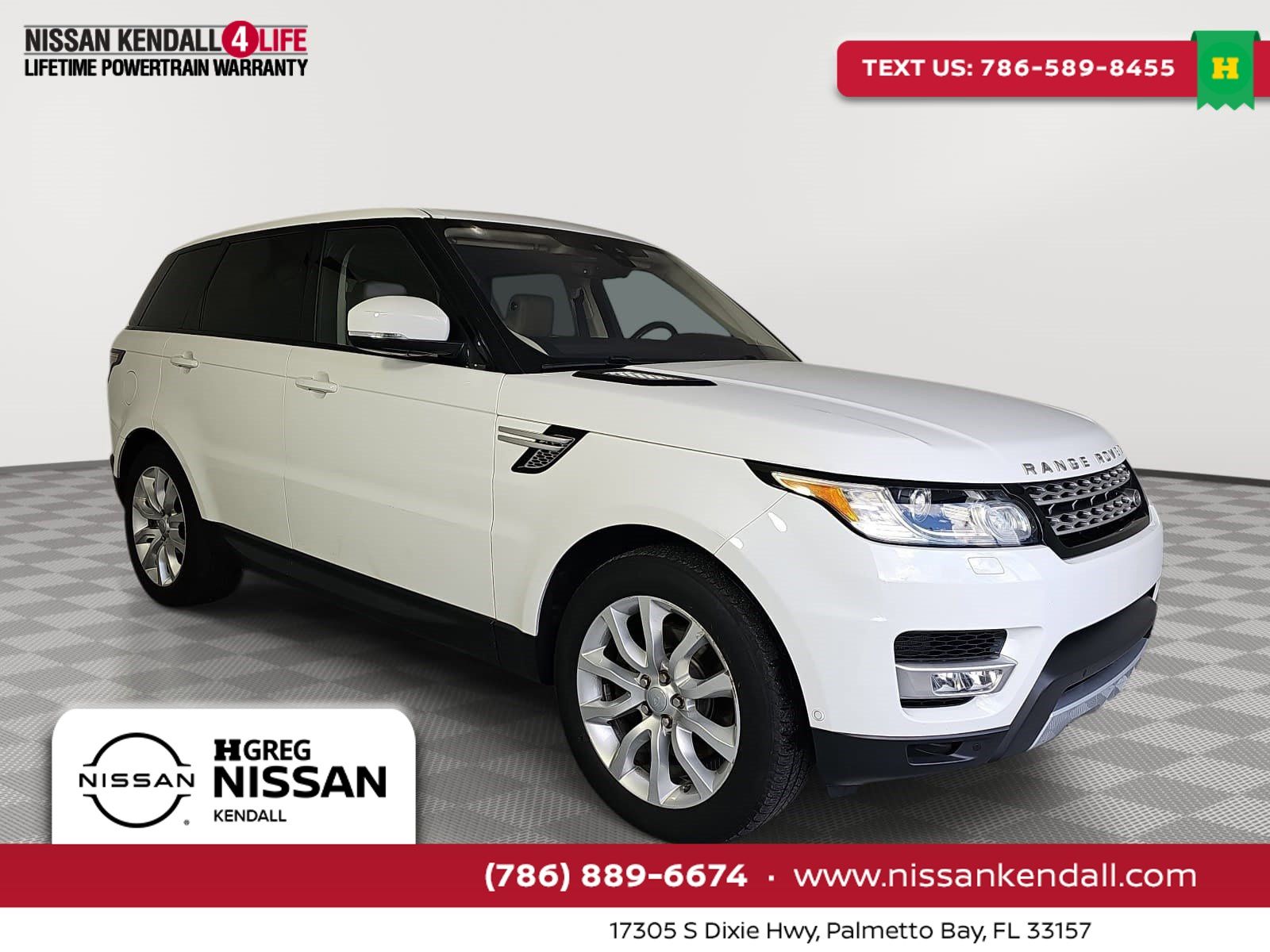 2017 Land Rover Range Rover Sport V6 HSE 4WD