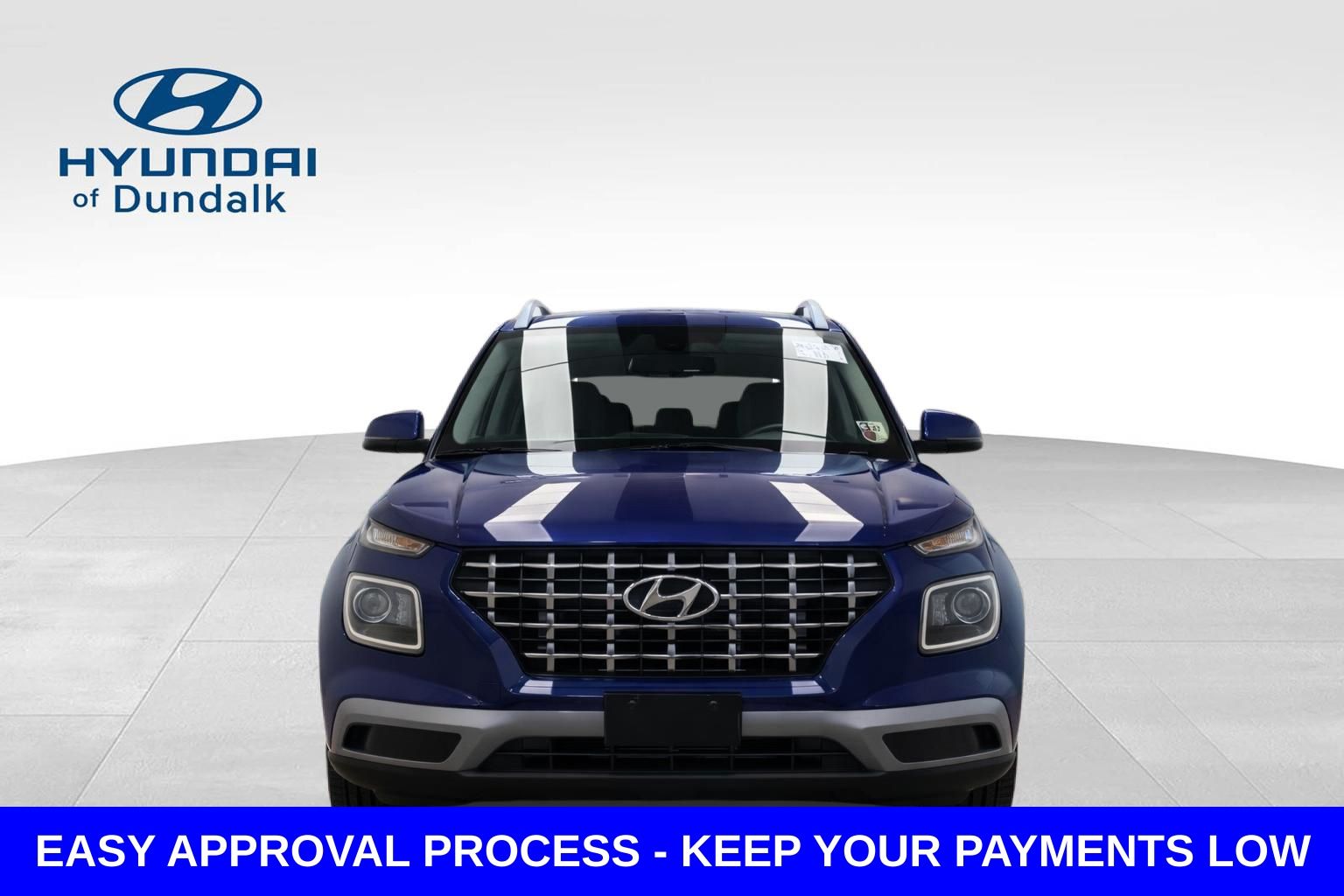 Intense Blue 2021 Hyundai Venue SEL FWD SUV / Crossover Front-Wheel Drive Continuously Variable Transmission