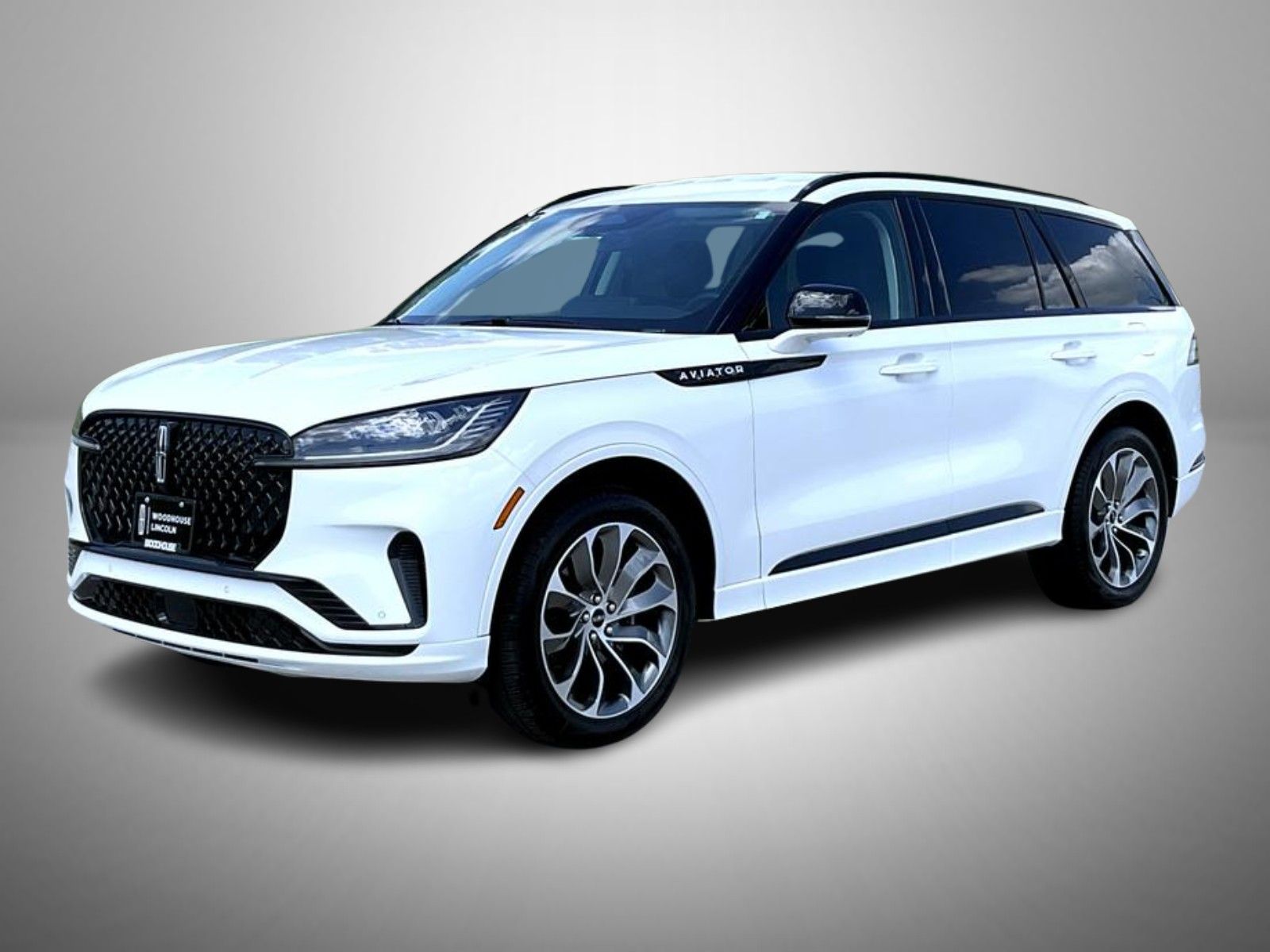 White Metallic 2026 Lincoln Aviator SUV / Crossover All-Wheel Drive Automatic