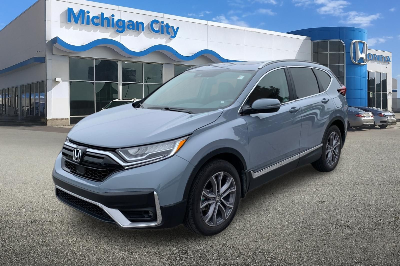 Gray (Modern Steel Metallic) 2020 Honda CR-V Touring AWD SUV / Crossover All-Wheel Drive Continuously Variable Transmission