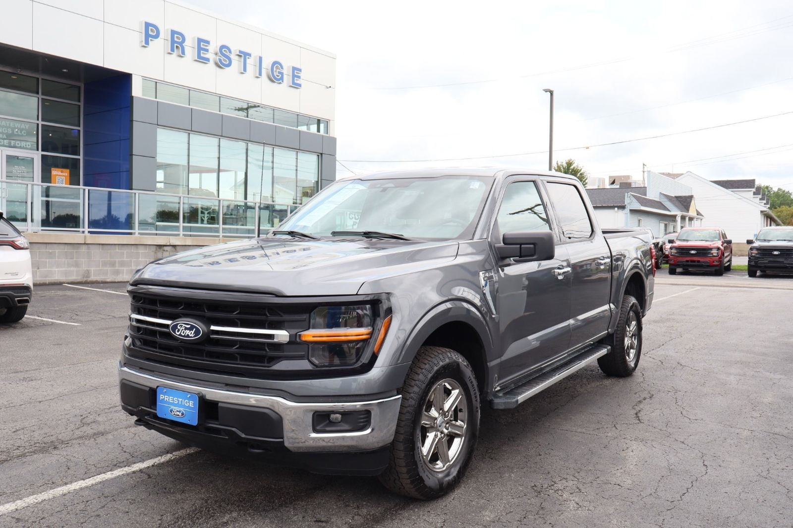 Gray Metallic 2025 Ford F-150 Pickup Truck Four-Wheel Drive Automatic