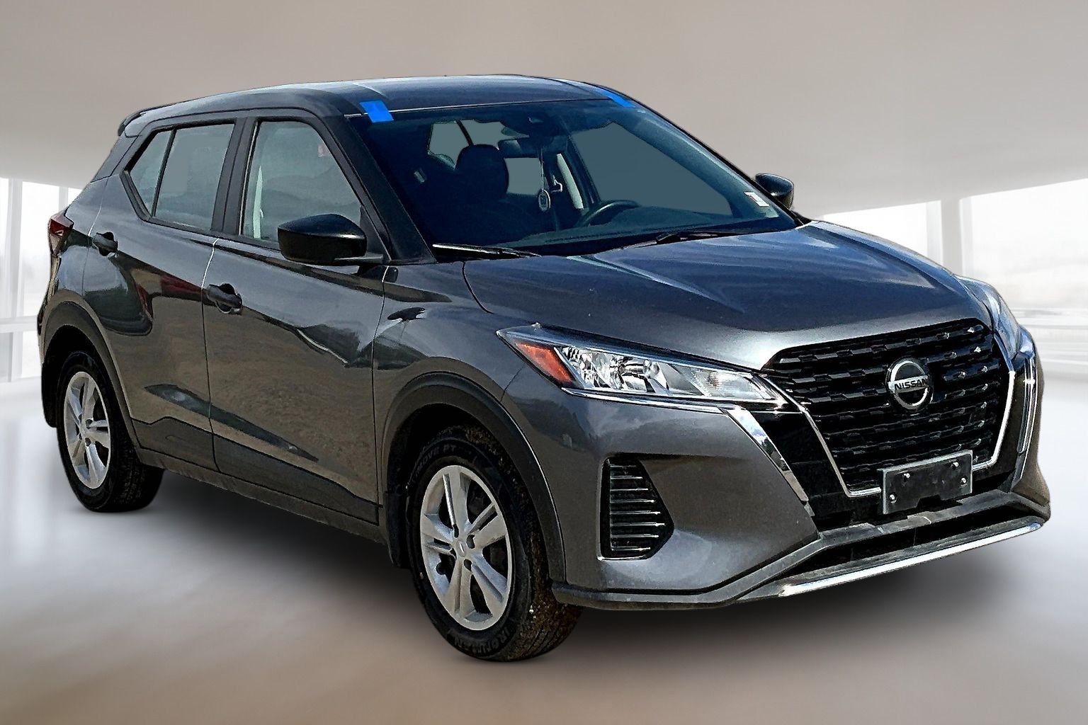 Gray (Gun Metallic) 2021 Nissan Kicks SUV / Crossover Front-Wheel Drive Continuously Variable Transmission