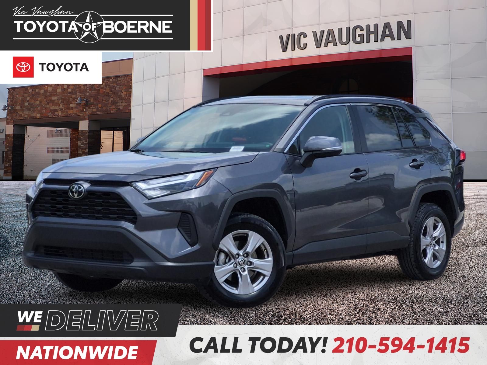 Magnetic Gray Metallic 2025 Toyota RAV4 SUV / Crossover All-Wheel Drive 8-Speed Automatic