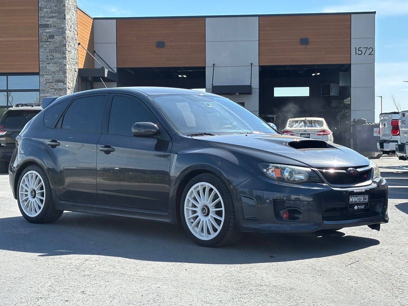 Dark Gray Metallic 2011 Subaru Impreza WRX STI Hatchback All-Wheel Drive 6-Speed Manual