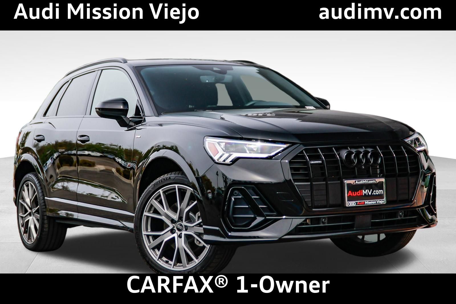 Black Metallic 2025 Audi Q3 quattro Premium Plus S Line 45 TFSI SUV / Crossover All-Wheel Drive 8-Speed Automatic