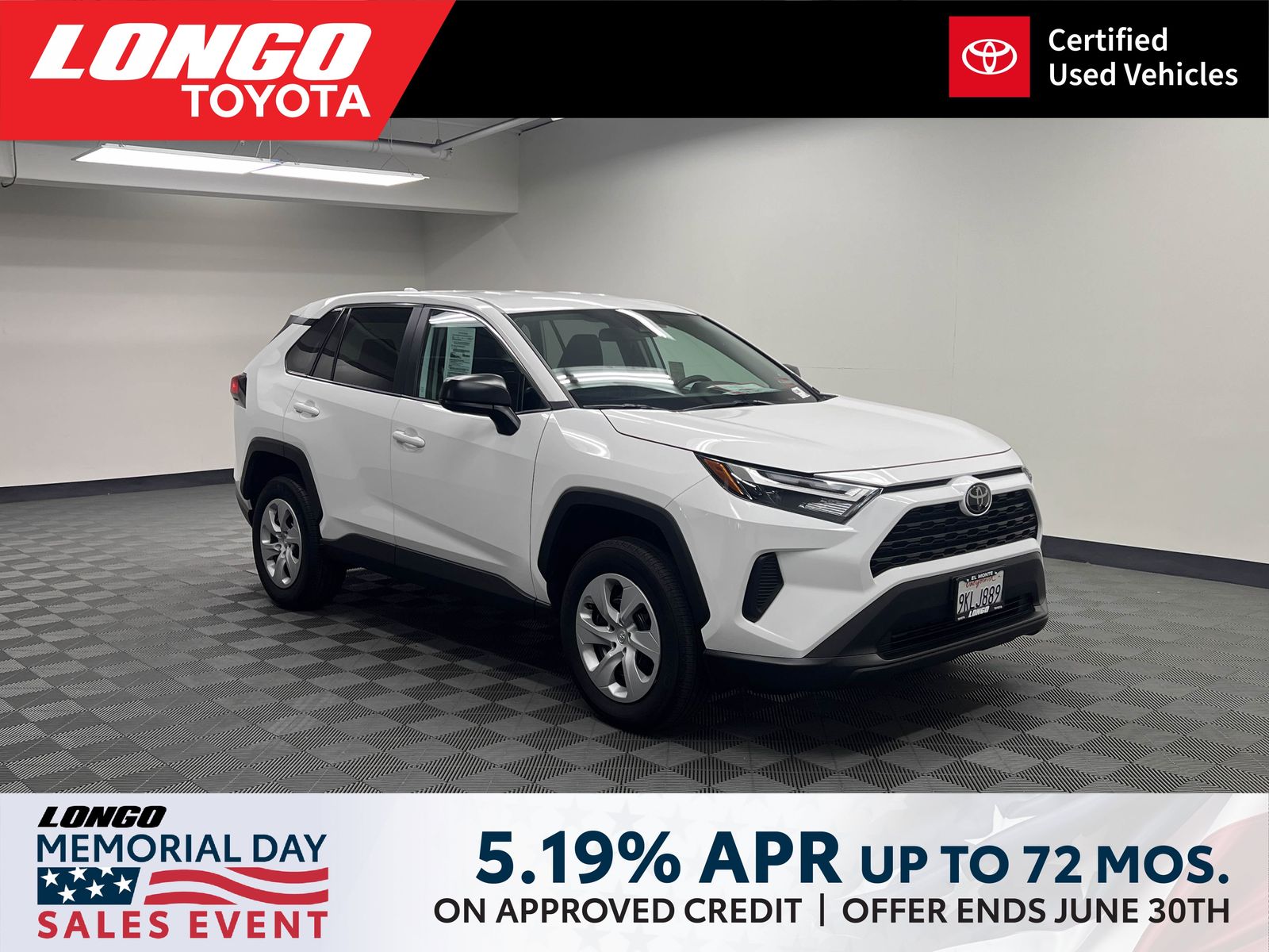used 2025 Toyota RAV4 car, priced at $30,188