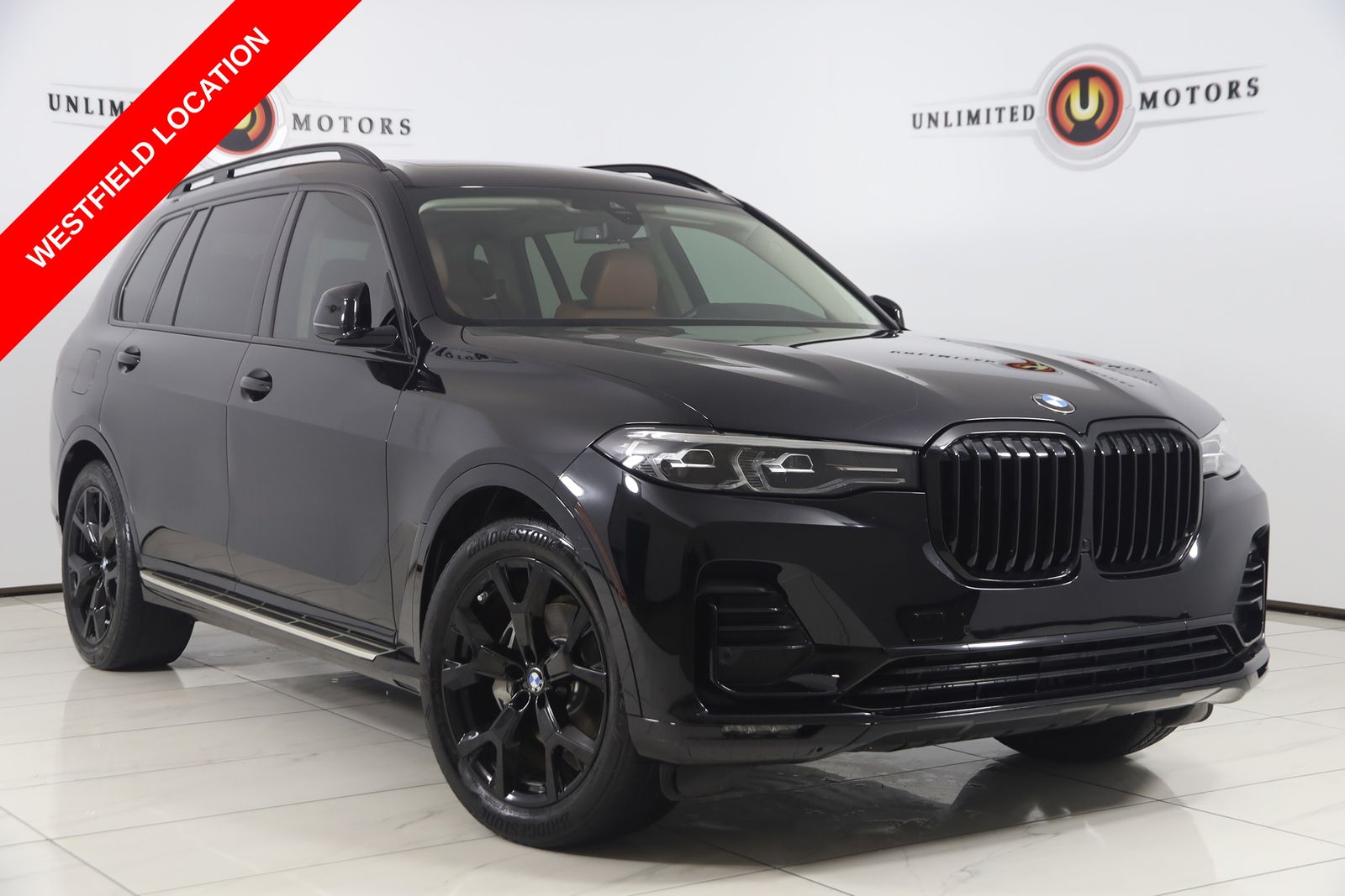 Jet Black 2022 BMW X7 SUV / Crossover All-Wheel Drive 8-Speed Automatic