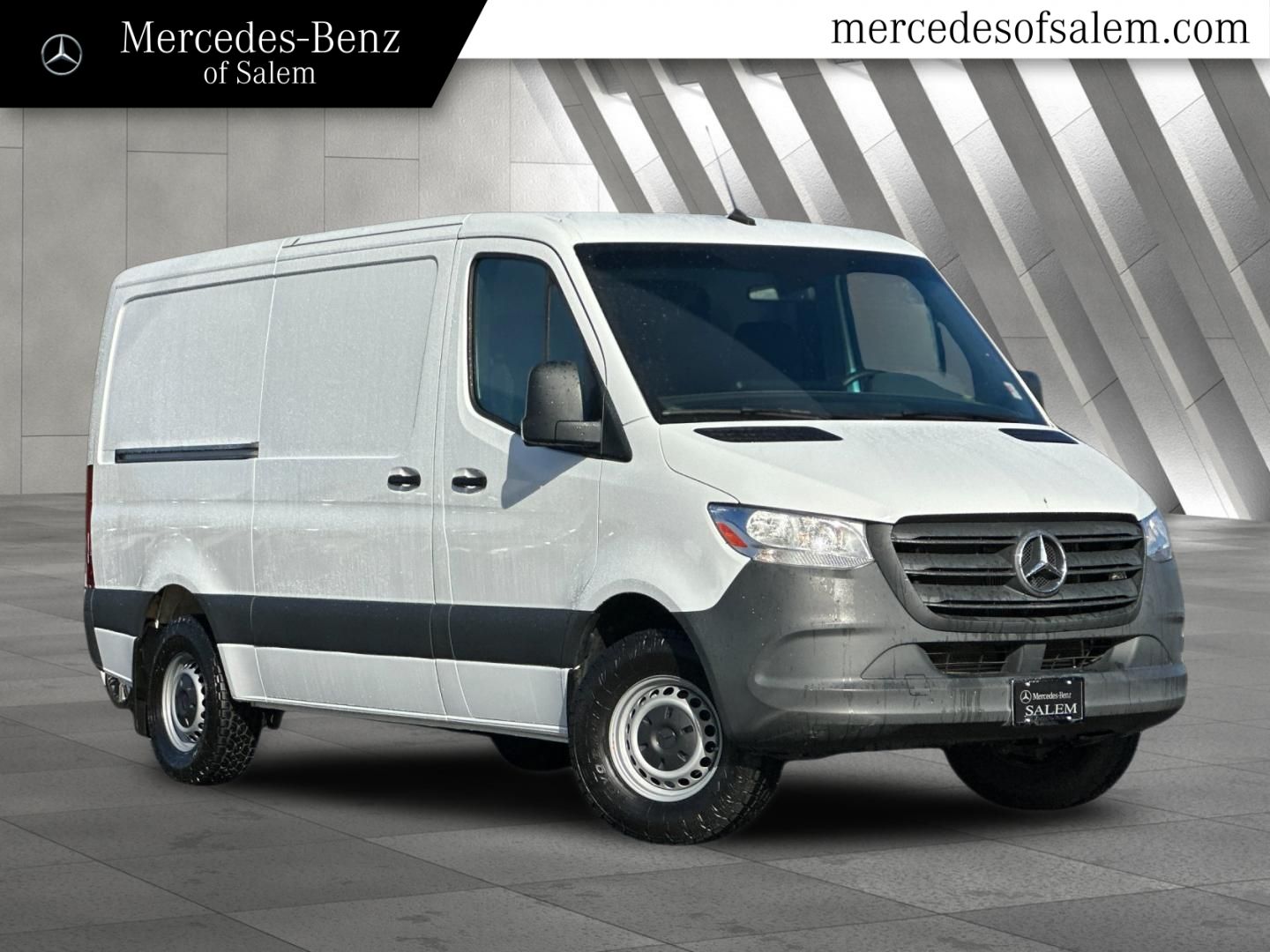 Arctic White 2021 Mercedes-Benz Sprinter Cargo 1500 144 RWD Van 4X2 9-Speed Automatic