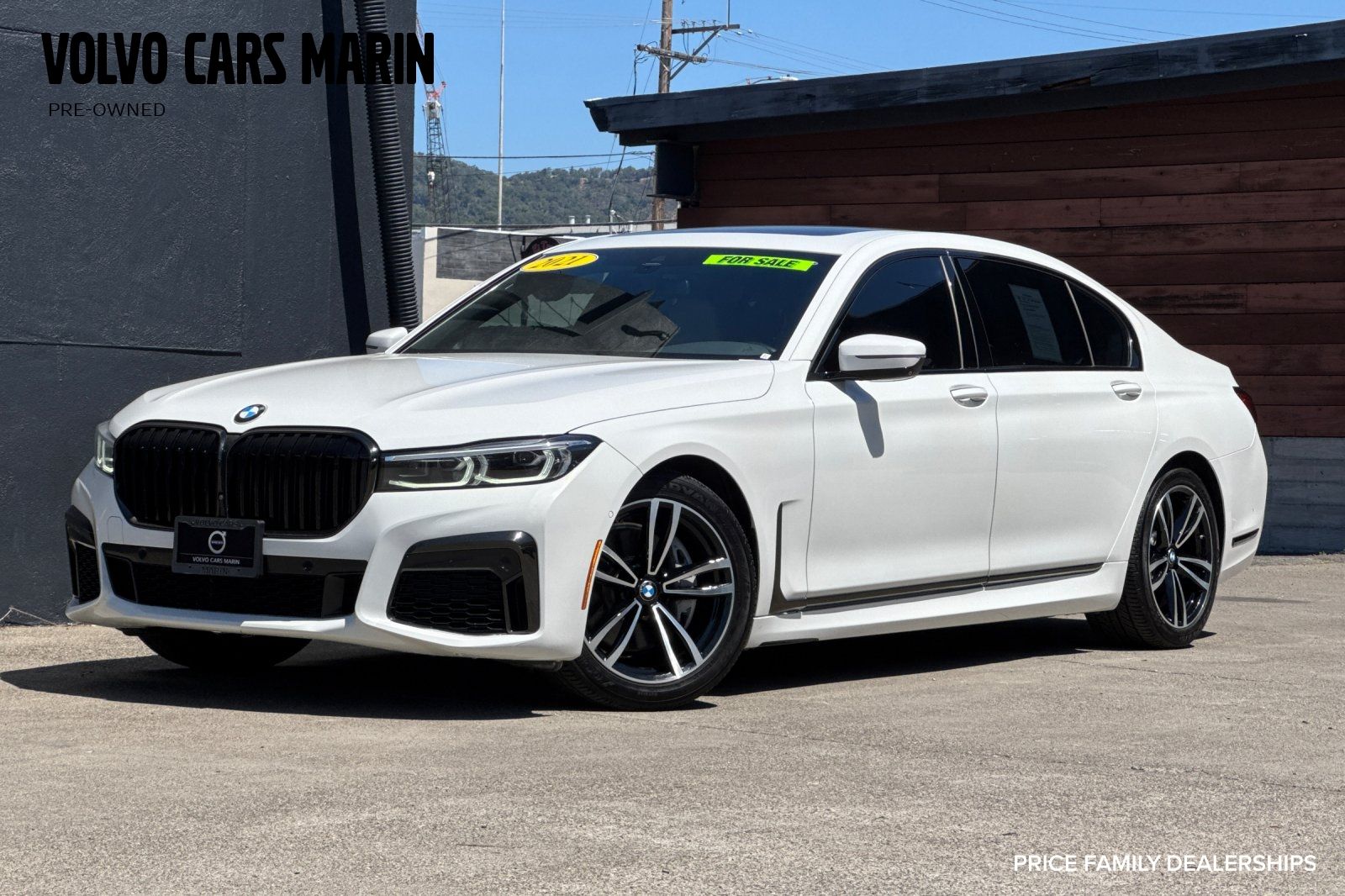 Alpine White 2021 BMW 7 Series Sedan Rear-Wheel Drive 8-Speed Automatic