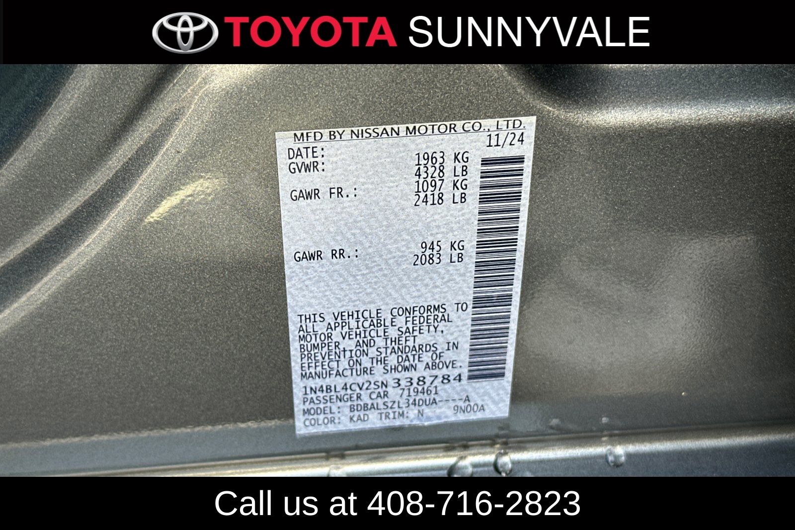 Used 2025 Nissan Altima Sedan