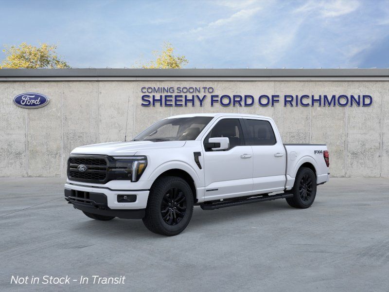 New 2026 Star White Metallic Tri-Coat Ford Lariat image 2
