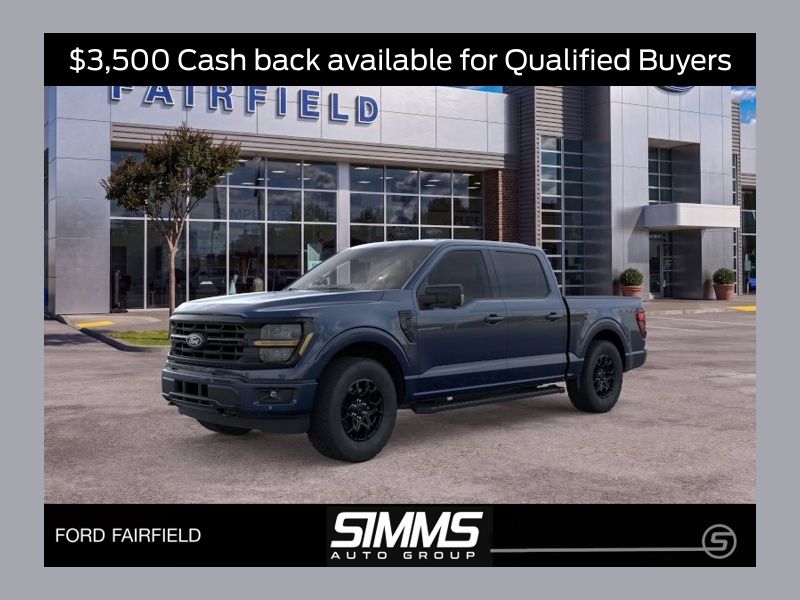 Antimatter Blue Metallic 2026 Ford F-150 Pickup Truck Four-Wheel Drive Automatic