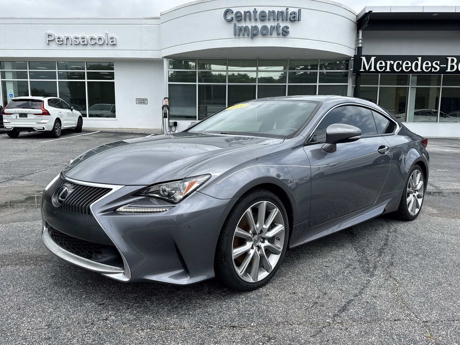Gray Pearl 2015 Lexus RC Coupe Rear-Wheel Drive 8-Speed Automatic