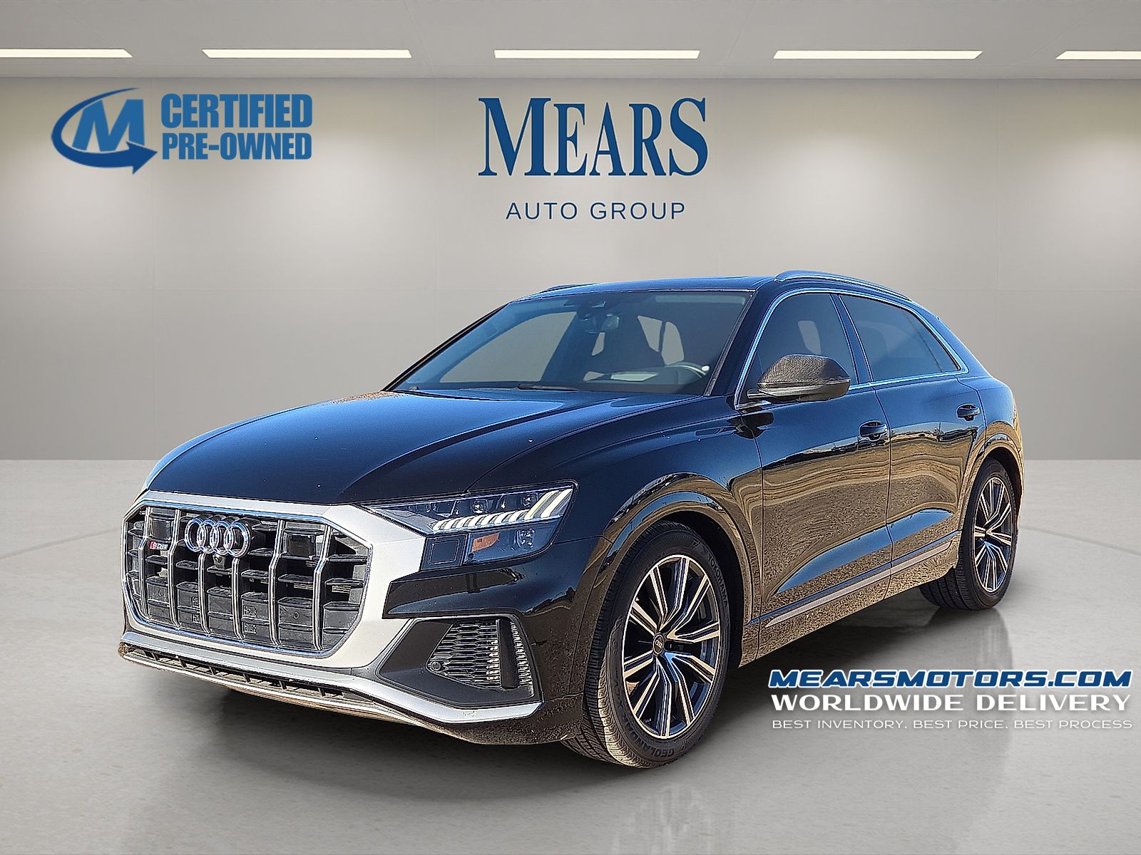 Mythos Black Metallic 2023 Audi SQ8 SUV / Crossover All-Wheel Drive 8-Speed Automatic