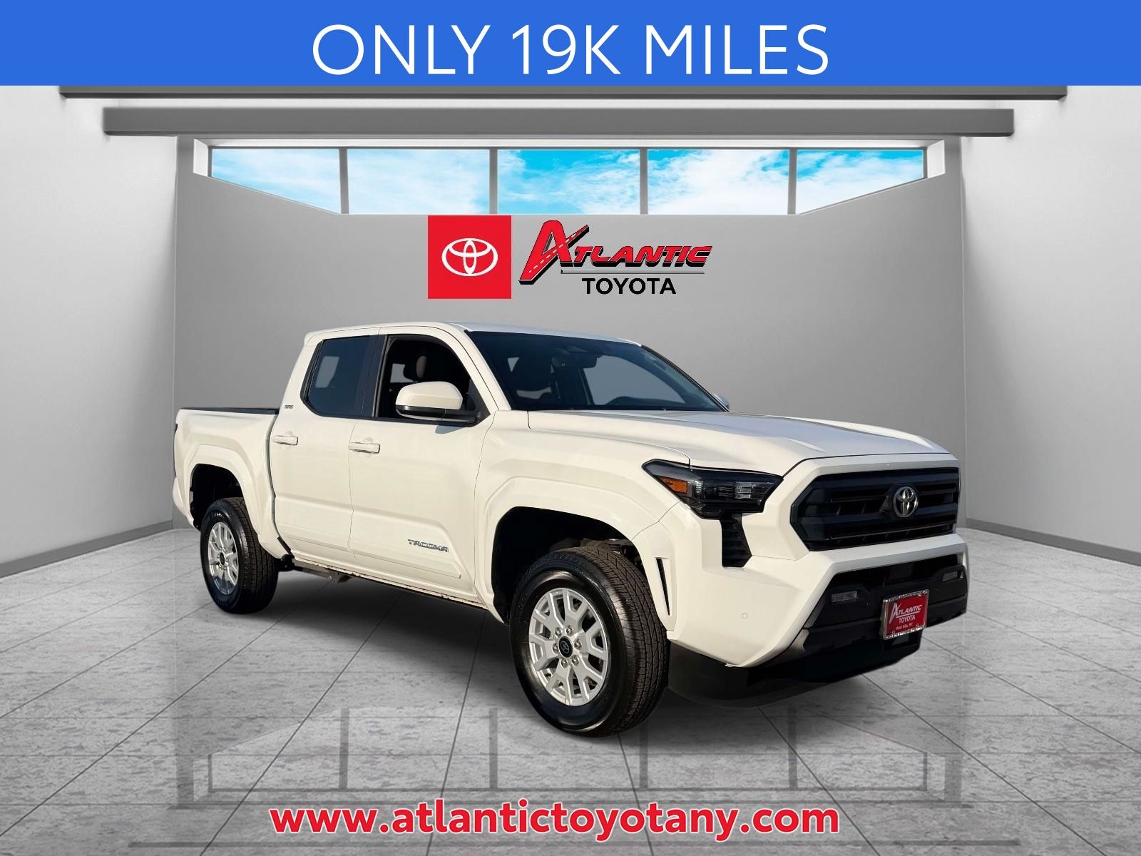 Ice Cap 2024 Toyota Tacoma SR5 Double Cab 4WD Pickup Truck Four-Wheel Drive 8-Speed Automatic