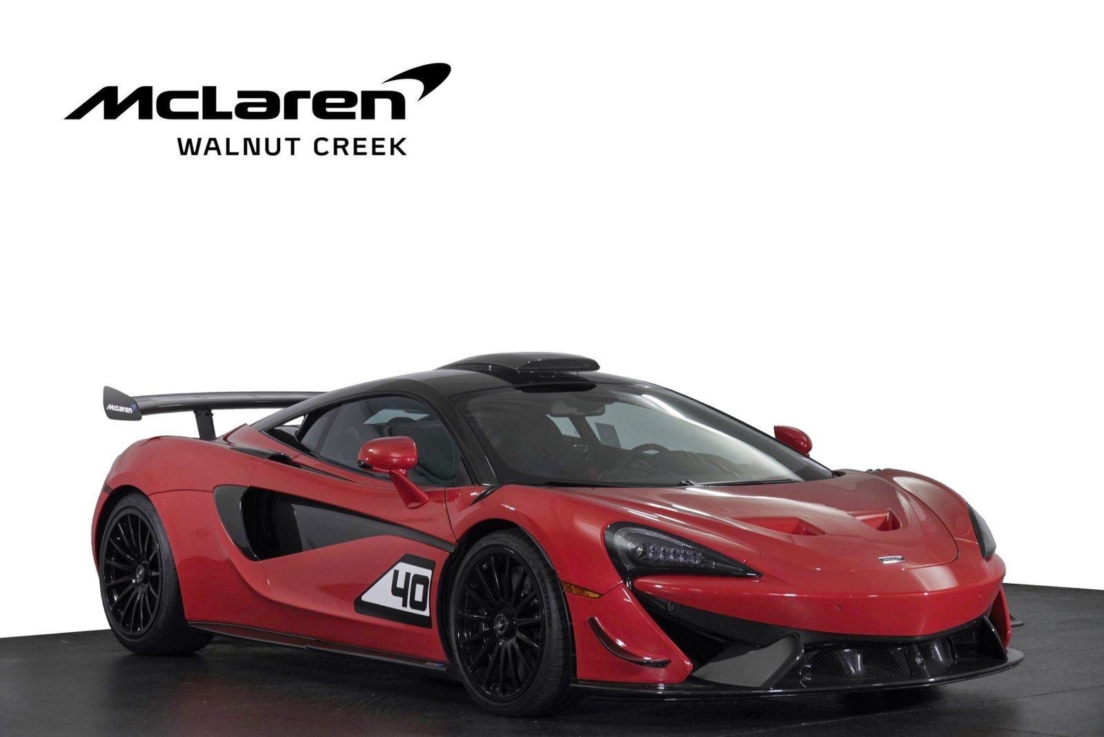 Vermillion Red 2020 McLaren 620R RWD Coupe Rear-Wheel Drive 7-Speed Dual Clutch