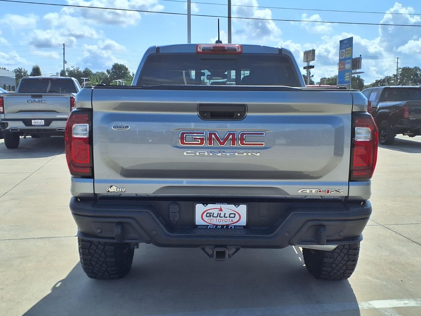 2024 GMC Canyon AT4X Silver at Classic Chevrolet Galveston