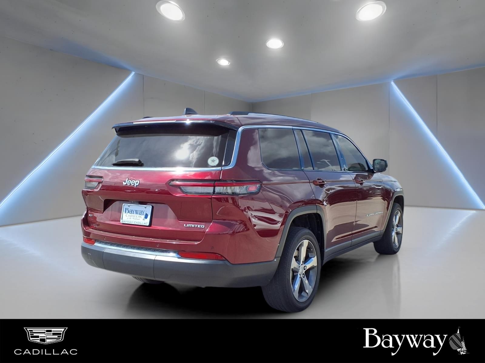 2021 Jeep Grand Cherokee L Limited Red at Victoria Chrysler Dodge Jeep Ram