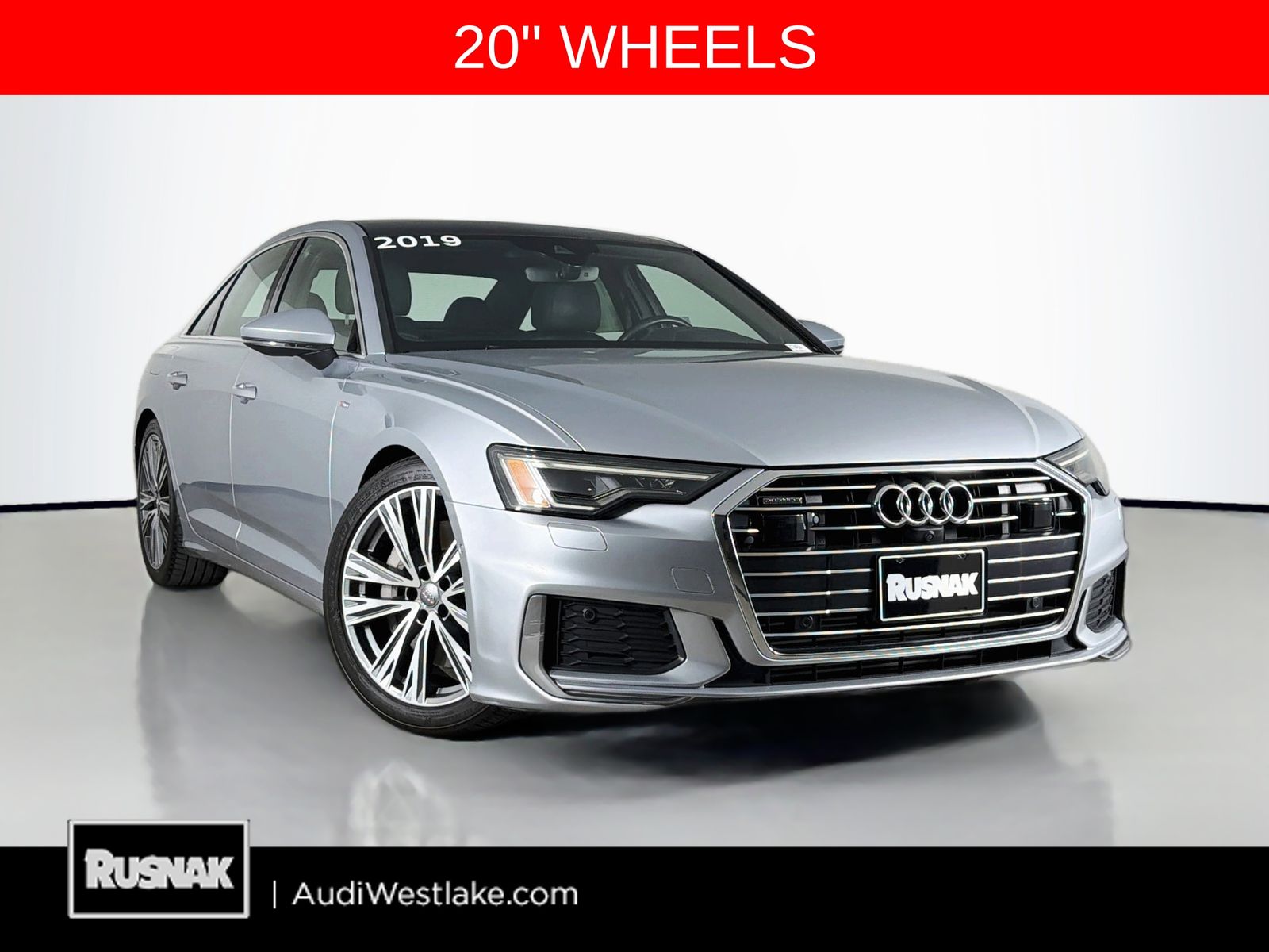 Florett Silver Metallic 2019 Audi A6 Sedan All-Wheel Drive 7-Speed Automatic