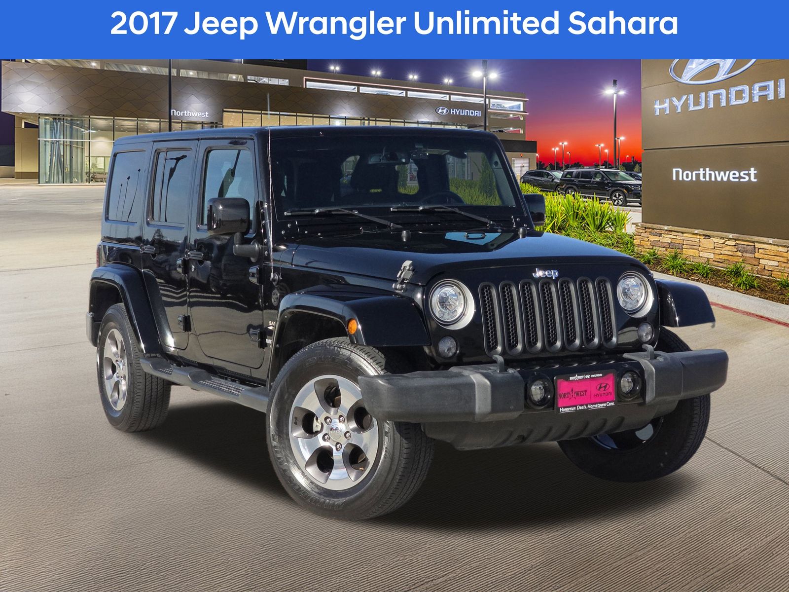 2017 Jeep Wrangler Unlimited Sahara 4WD