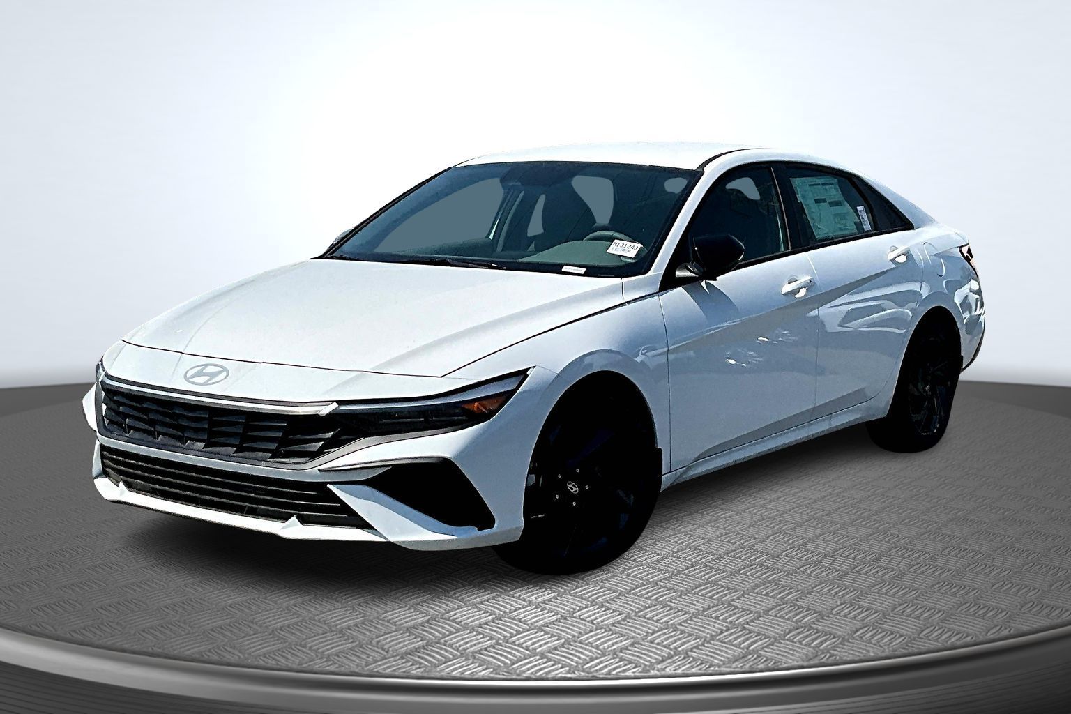 Serenity White 2026 Hyundai Elantra Sedan Front-Wheel Drive Continuously Variable Transmission