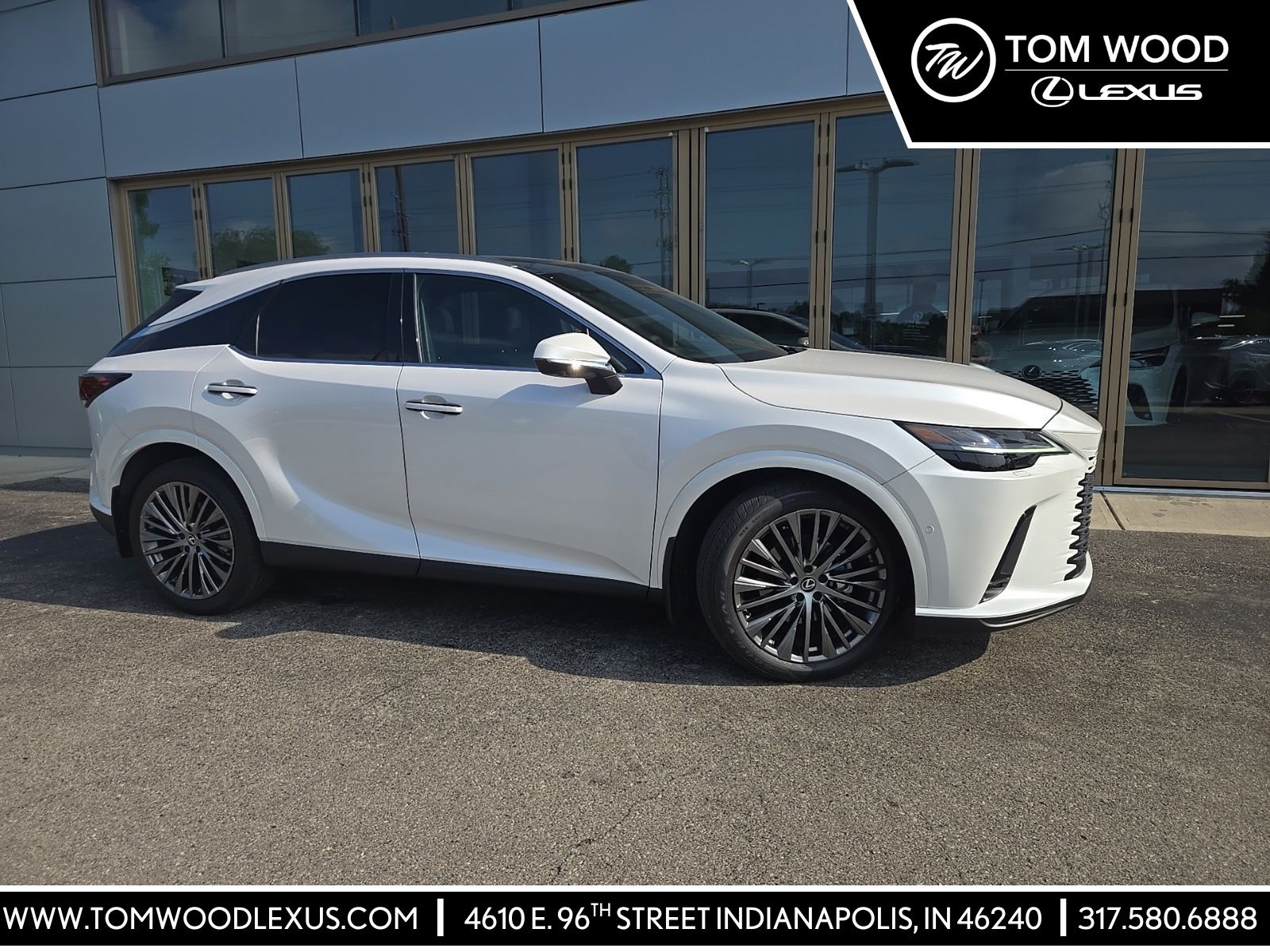 Eminent White Pearl 2024 Lexus RX Hybrid SUV / Crossover All-Wheel Drive Continuously Variable Transmission