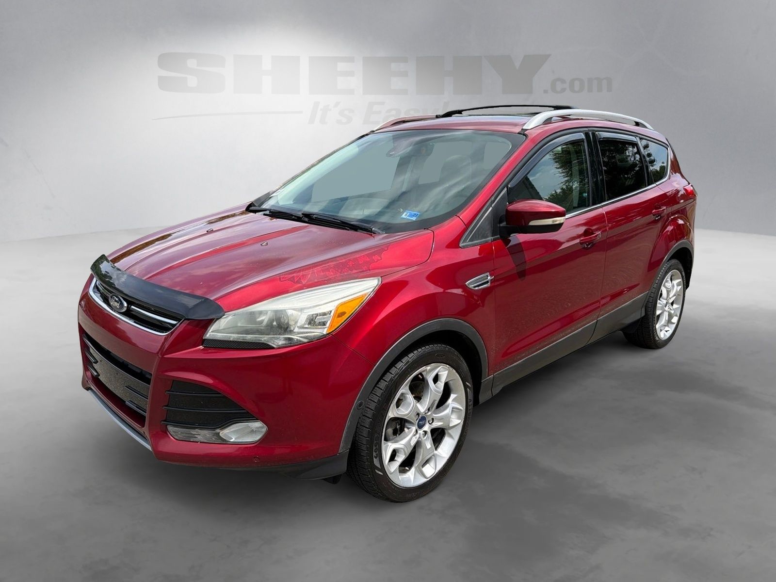 Used 2016 Ruby Red Metallic Ford Titanium image 16