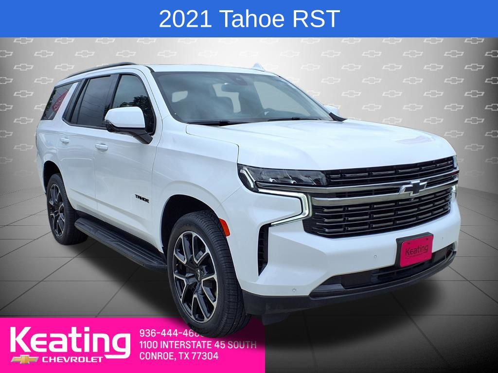 Summit White 2021 Chevrolet Tahoe SUV / Crossover 4X2