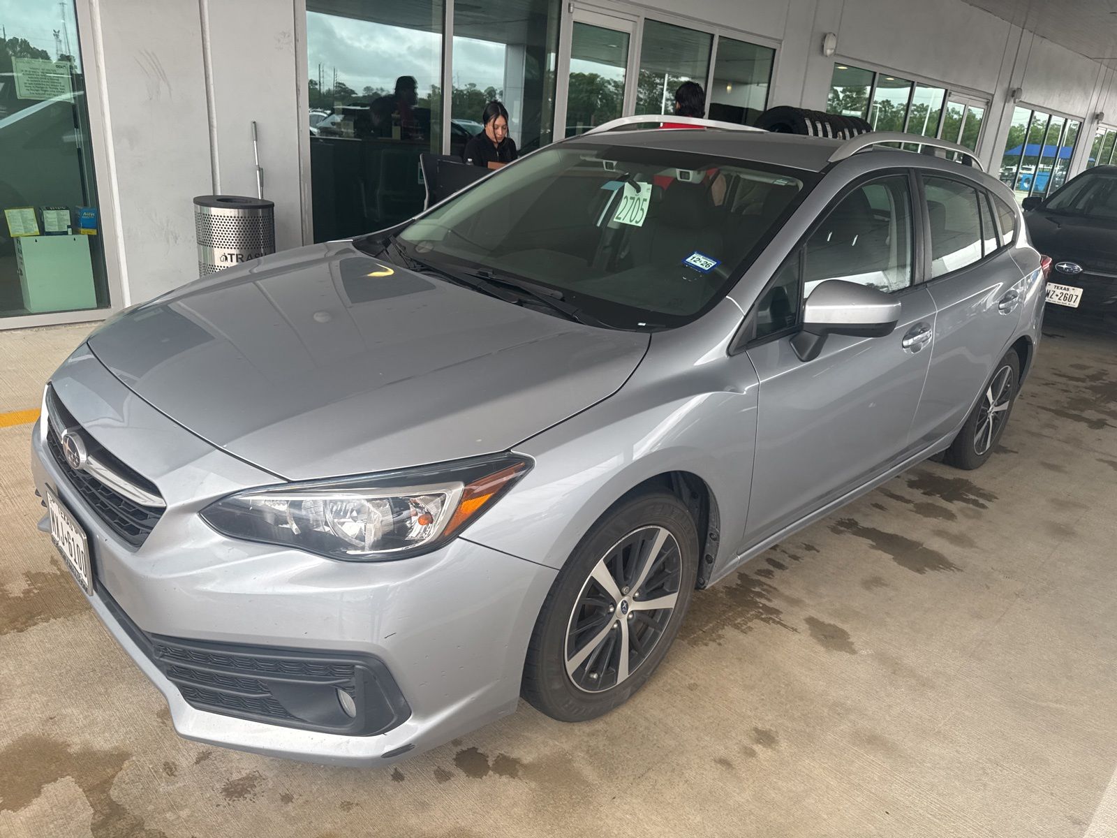 Ice Silver Metallic 2020 Subaru Impreza Hatchback All-Wheel Drive Continuously Variable Transmission