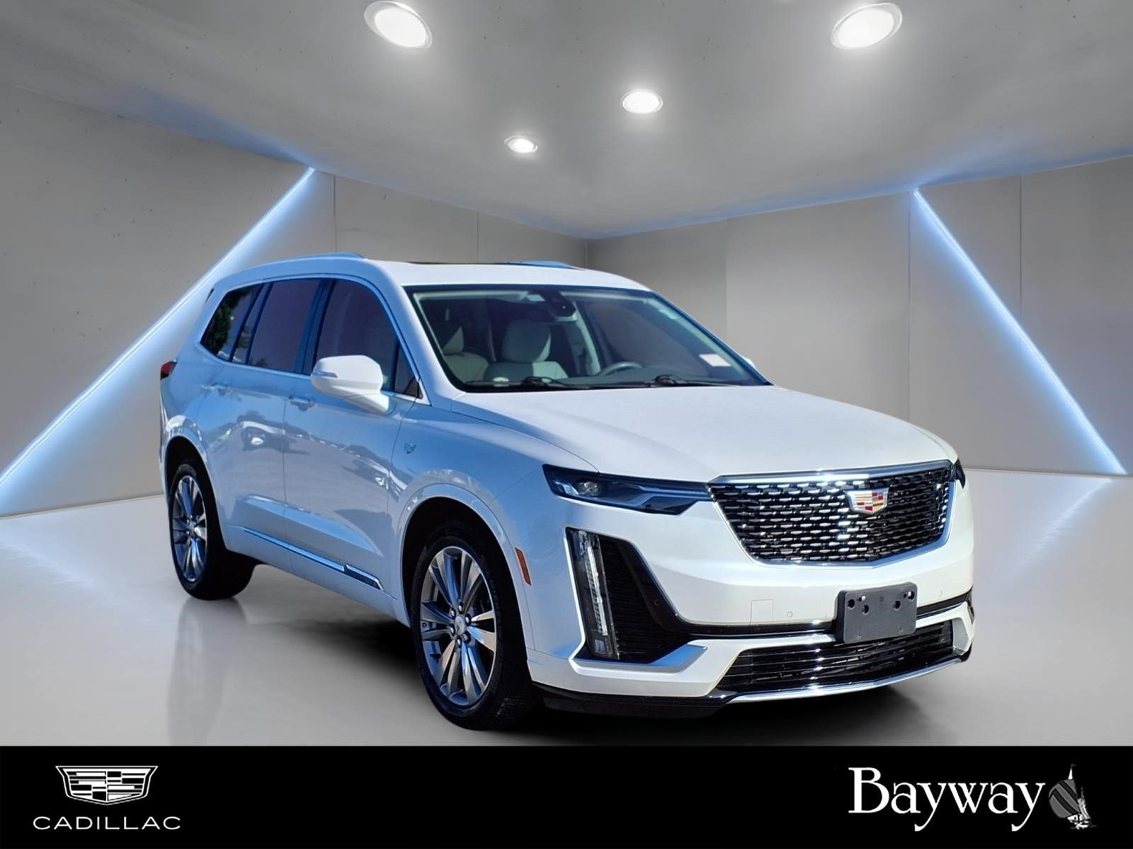 2023 Cadillac XT6 Premium Luxury White at Bayway Cadillac of The Woodlands